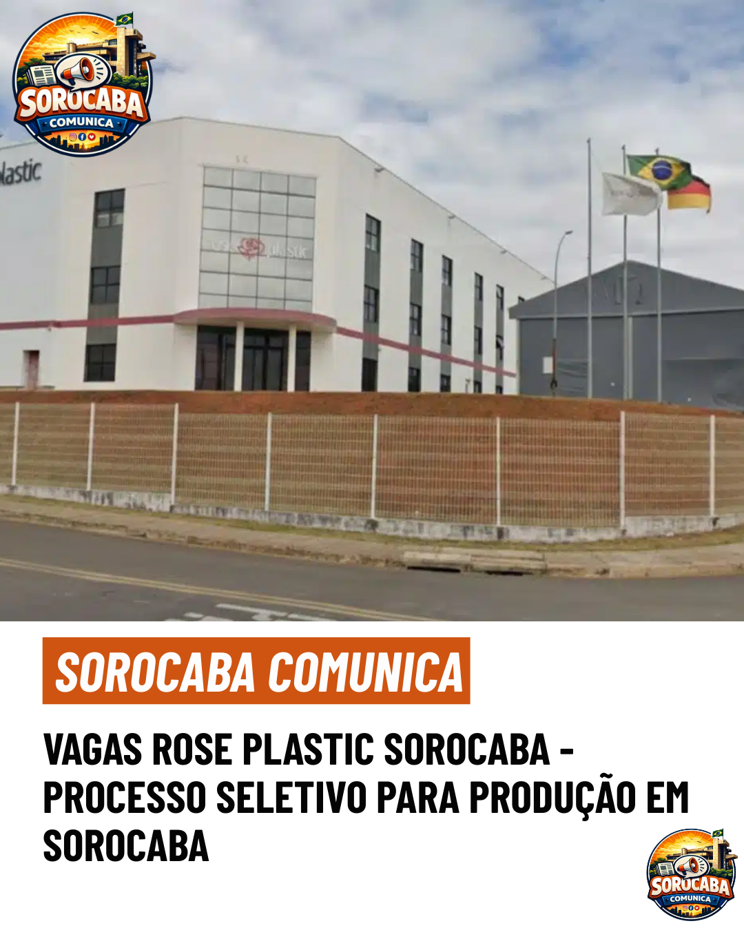 Vagas Rose Plastic Sorocaba - Processo seletivo para produção em Sorocaba