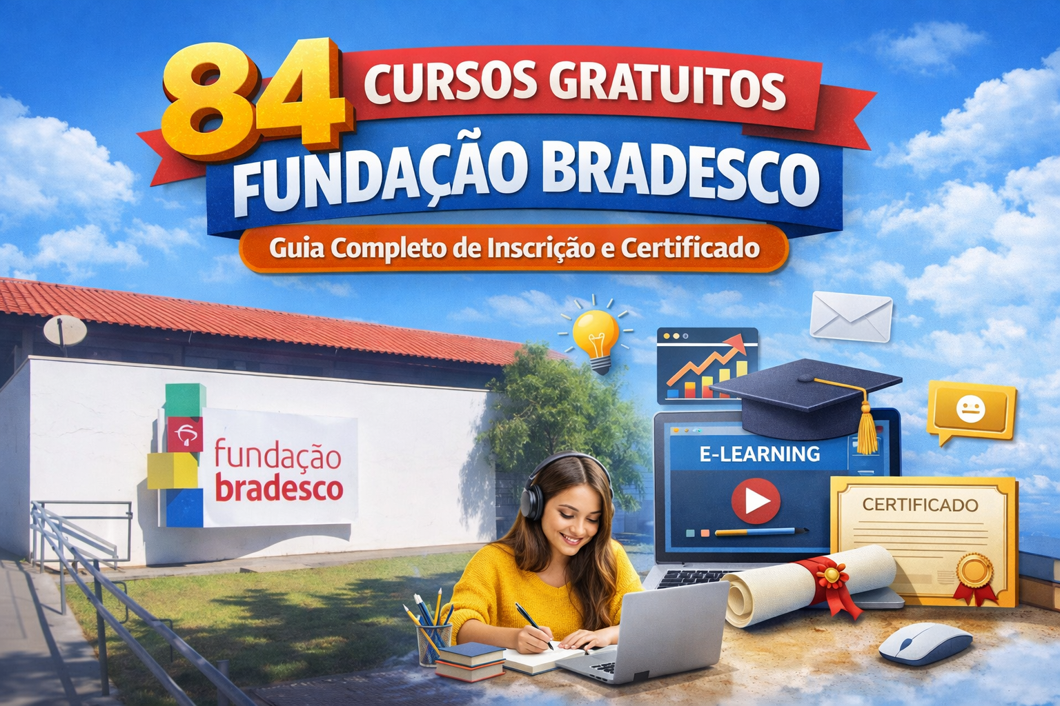 84 Cursos Gratuitos Fundação Bradesco: Guia Completo de Inscrição e Certificado