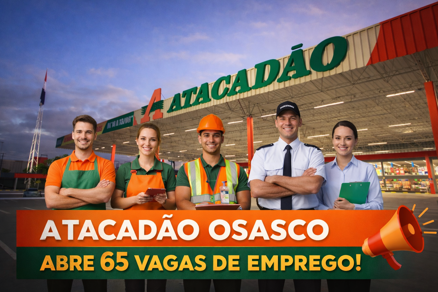 Vagas Atacadão Osasco 2026