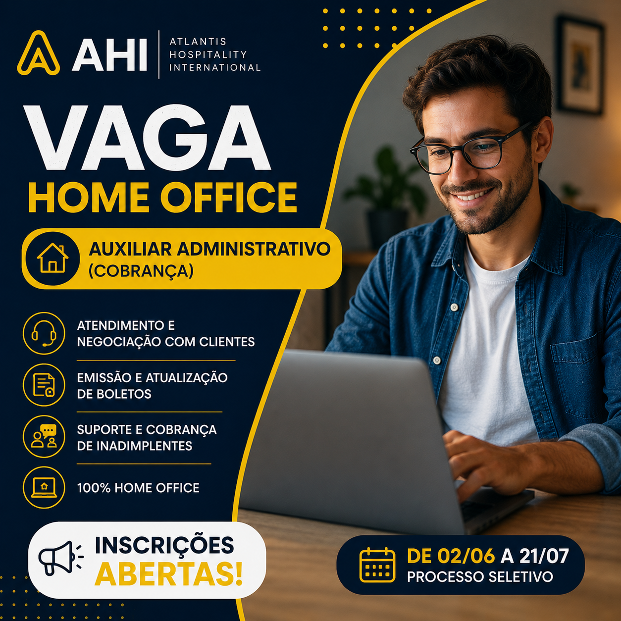 Vaga de Atendimento Home Office na Mellro: Inscrições Abertas para Auxiliar Administrativo Financeiro 100% Remoto