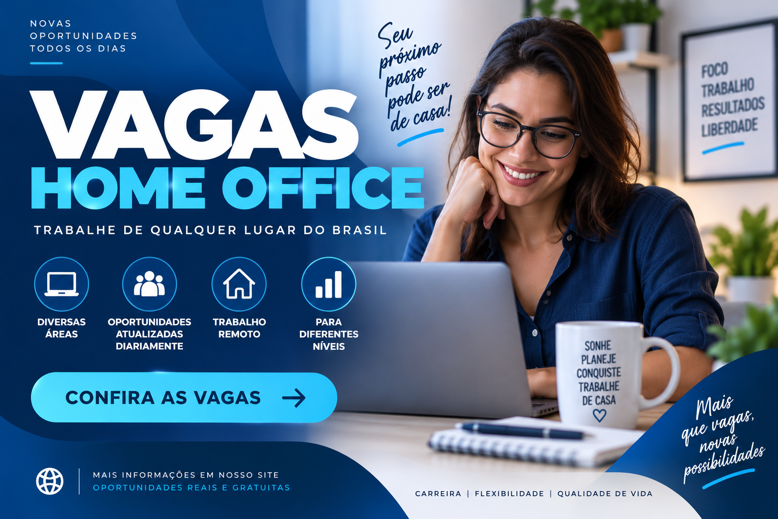 Superlógica Analista de Cobrança Jr: Home Office PcD