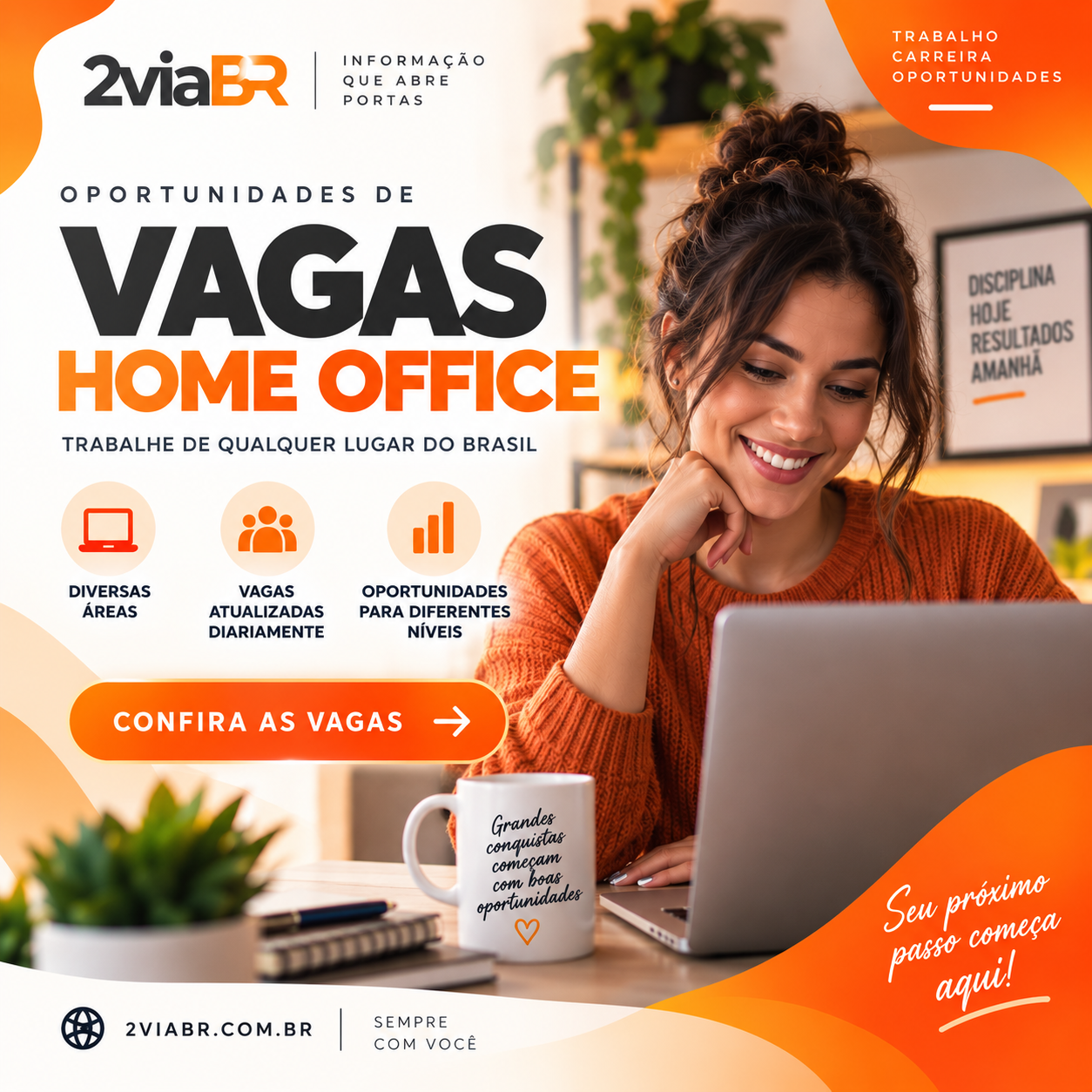 Vagas Home Office Gaudium
